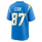 Jared Cook Los Angeles Chargers Game Player Jersey - Powder Blue