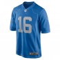 Jared Goff Detroit Lions Game Player Jersey - Blue