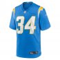 Jaret Patterson Los Angeles Chargers Team Game Jersey - Powder Blue