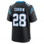 Jashaun Corbin Carolina Panthers Team Game Jersey - Black