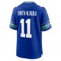 Jaxon Smith-Njigba Seattle Seahawks Throwback Player Game Jersey - Royal
