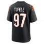 Jay Tufele Cincinnati Bengals Game Player Jersey - Black