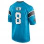 Jaycee Horn Carolina Panthers Game Player Jersey - Blue