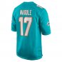 Jaylen Waddle Miami Dolphins Game Jersey - Aqua