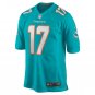 Jaylen Waddle Miami Dolphins Game Player Jersey - Aqua