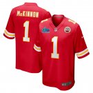 Jerick McKinnon Kansas City Chiefs Super Bowl LVII Patch Game Jersey - Red