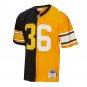 Jerome Bettis Pittsburgh Steelers Mitchell & Ness 1996 Split Legacy Replica Jersey - Black/Gold