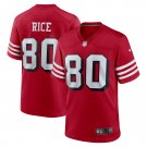 Jerry Rice San Francisco 49ers Retired Alternate Game Jersey - Scarlet