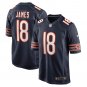 Jesse James Chicago Bears Game Jersey - Navy