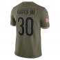 Jessie Bates III Cincinnati Bengals 2022 Salute To Service Limited Jersey - Olive