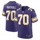 Jim Marshall Minnesota Vikings Classic Retired Player Jersey - Purple