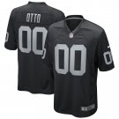 Jim Otto Las Vegas Raiders Game Retired Player Jersey - Black