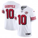 Jimmy Garoppolo San Francisco 49ers 75th Anniversary 2nd Alternate Vapor Limited Jersey - White