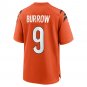 Joe Burrow Cincinnati Bengals Alternate Game Jersey - Orange