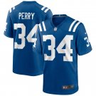 Joe Perry Indianapolis Colts Game Retired Player Jersey - Royal