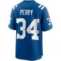 Joe Perry Indianapolis Colts Game Retired Player Jersey - Royal