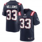 Joejuan Williams New England Patriots Game Jersey - Navy
