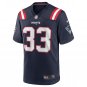 Joejuan Williams New England Patriots Game Jersey - Navy