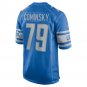 John Cominsky Detroit Lions Player Game Jersey - Blue