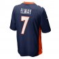 John Elway Denver Broncos Retired Player Jersey - Navy