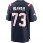 John Hannah New England Patriots Game Retired Player Jersey - Navy