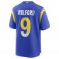 John Wolford Los Angeles Rams Game Jersey - Royal