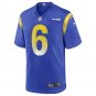 Johnny Hekker Los Angeles Rams Game Player Jersey - Royal
