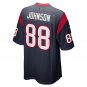 Johnny Johnson Houston Texans Team Game Jersey - Navy