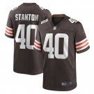 Johnny Stanton Cleveland Browns Game Jersey - Brown
