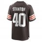 Johnny Stanton Cleveland Browns Game Jersey - Brown