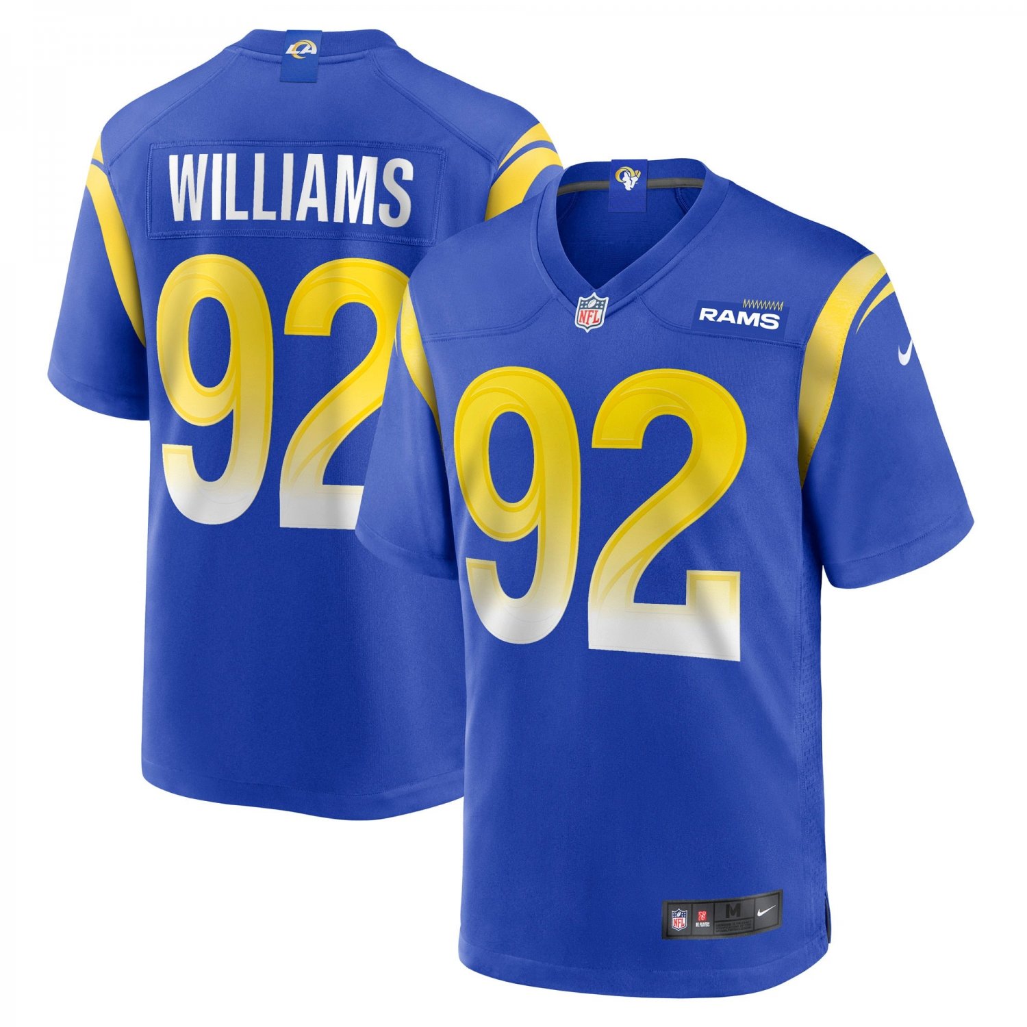 Jonah Williams Los Angeles Rams Game Player Jersey - Royal