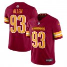 Jonathan Allen Washington Commanders Vapor Untouchable Limited Jersey - Burgundy
