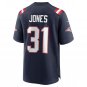 Jonathan Jones New England Patriots Game Jersey - Navy