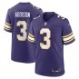 Jordans Addison Minnesota Vikings Classic Player Game Jersey - Purple