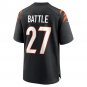 Jordans Battle Cincinnati Bengals Team Game Jersey - Black