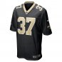 Jordans Mims New Orleans Saints Team Game Jersey - Black