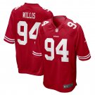 Jordans Willis San Francisco 49ers Game Player Jersey - Scarlet