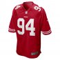 Jordans Willis San Francisco 49ers Game Player Jersey - Scarlet