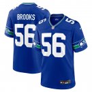 Jordyn Brooks Seattle Seahawks Throwback Player Game Jersey - Royal