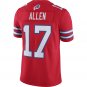 Josh Allen Buffalo Bills Color Rush Vapor Limited Jersey - Red
