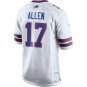 Josh Allen Buffalo Bills Game Player Jersey - White