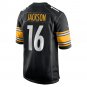 Josh Jackson Pittsburgh Steelers Game Player Jersey - Black