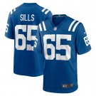Josh Sills Indianapolis Colts Team Game Jersey - Royal