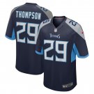 Josh Thompson Tennessee Titans Home Game Player Jersey - Navy