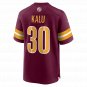 Joshua Kalu Washington Commanders Game Jersey - Burgundy