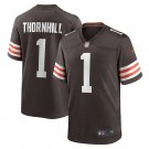 Juan Thornhill Cleveland Browns Team Game Jersey - Brown