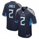 Julio Jones Tennessee Titans Game Player Jersey - Navy