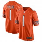 Justin Fields Chicago Bears Player Game Jersey - Orange