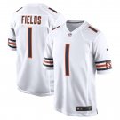 Justin Fields Chicago Bears Player Game Jersey - White