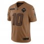 Justin Herbert Los Angeles Chargers 2023 Salute To Service Limited Jersey - Brown